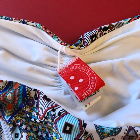 RED CARTER Bikini Bottom Mediterranean Print 8 MED - Picture 3 of 8